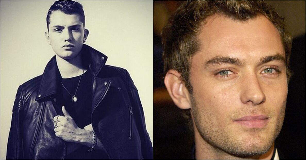 Papás famosos con hijos modelos