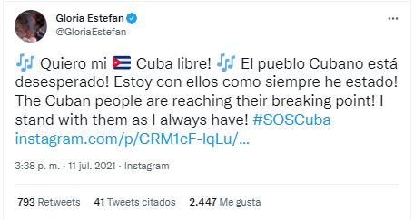 Ricky Martin y otras celebridades internacionales impulsan “SOS Cuba”