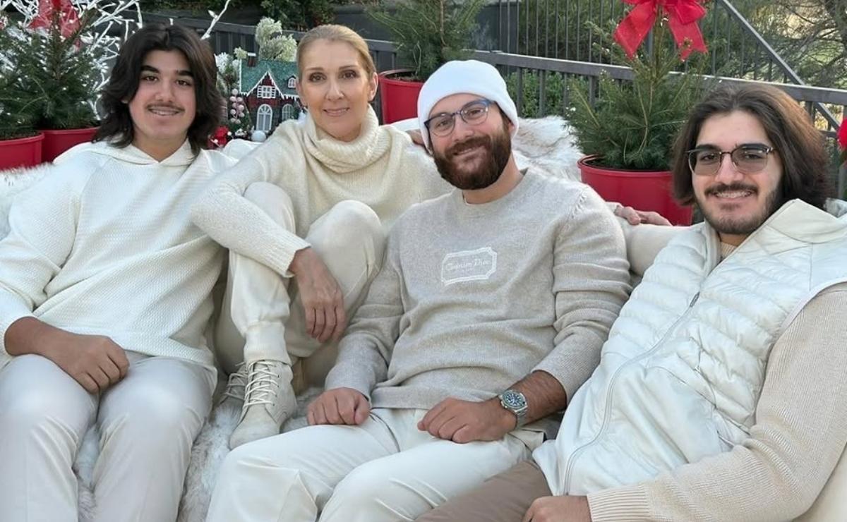 Así lucen los tres hijos de Céline Dion, su máximo apoyo tras regresar a los escenarios
