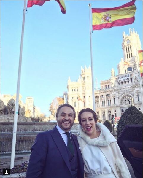 Así fue la boda del hermano de Paulina Rubio y la sobrina del fundador de Opus Dei
