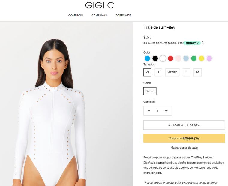 Eva Longoria derrocha sensualidad con un traje de surf blanco cut out