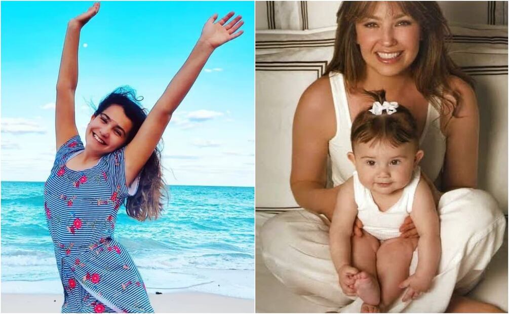 Thalía con su hija Sabrina Sakaë / Foto: Instagram