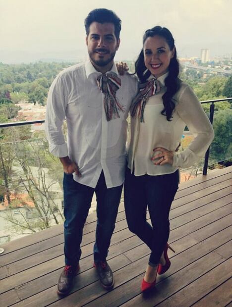 Fatima Torre celebró con su ex esposo Héctor Salazar. Instagram