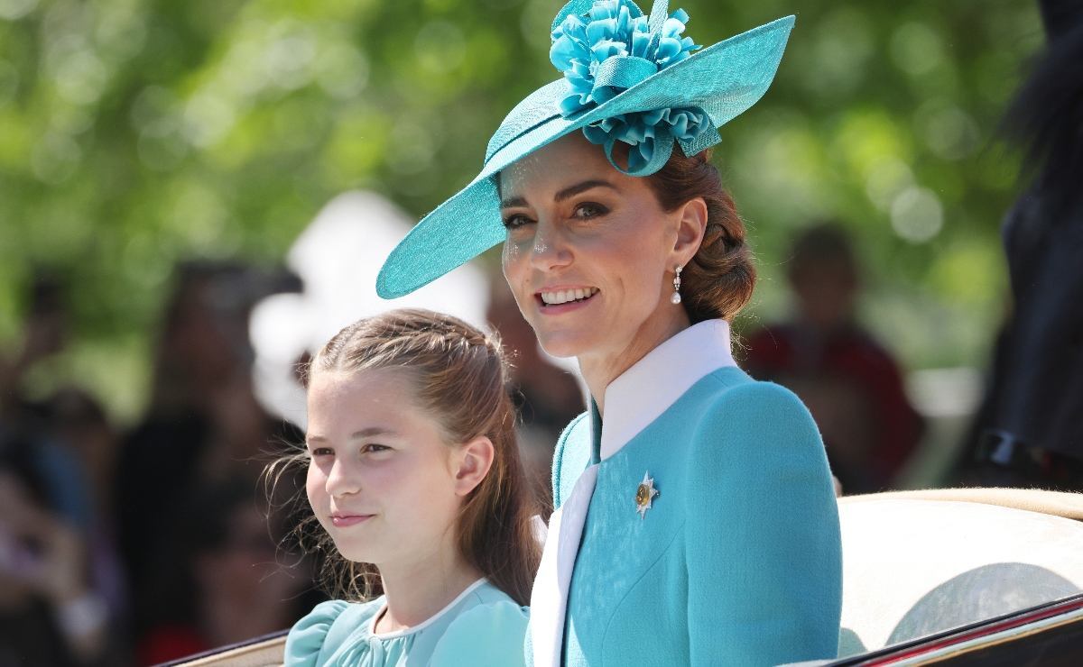 Kate Middleton y su hija deslumbran con looks a juego en el Trooping the Colour 2025 