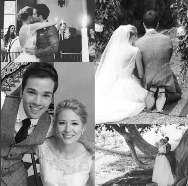 El elenco de iCarly se reúne en la boda de Nathan Kress 