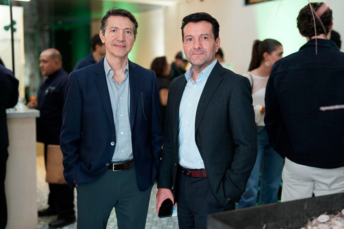 Mauricio y Edgar León. (Foto: Héptor Arjona)