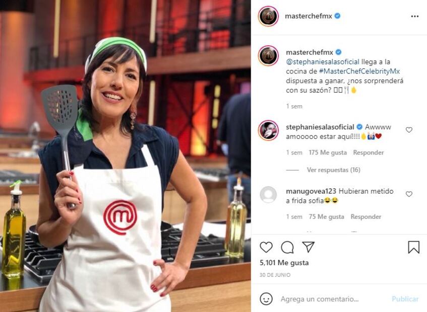 Sylvia Pasquel se equivoca y da spoiler de “MasterChef Celebrity”