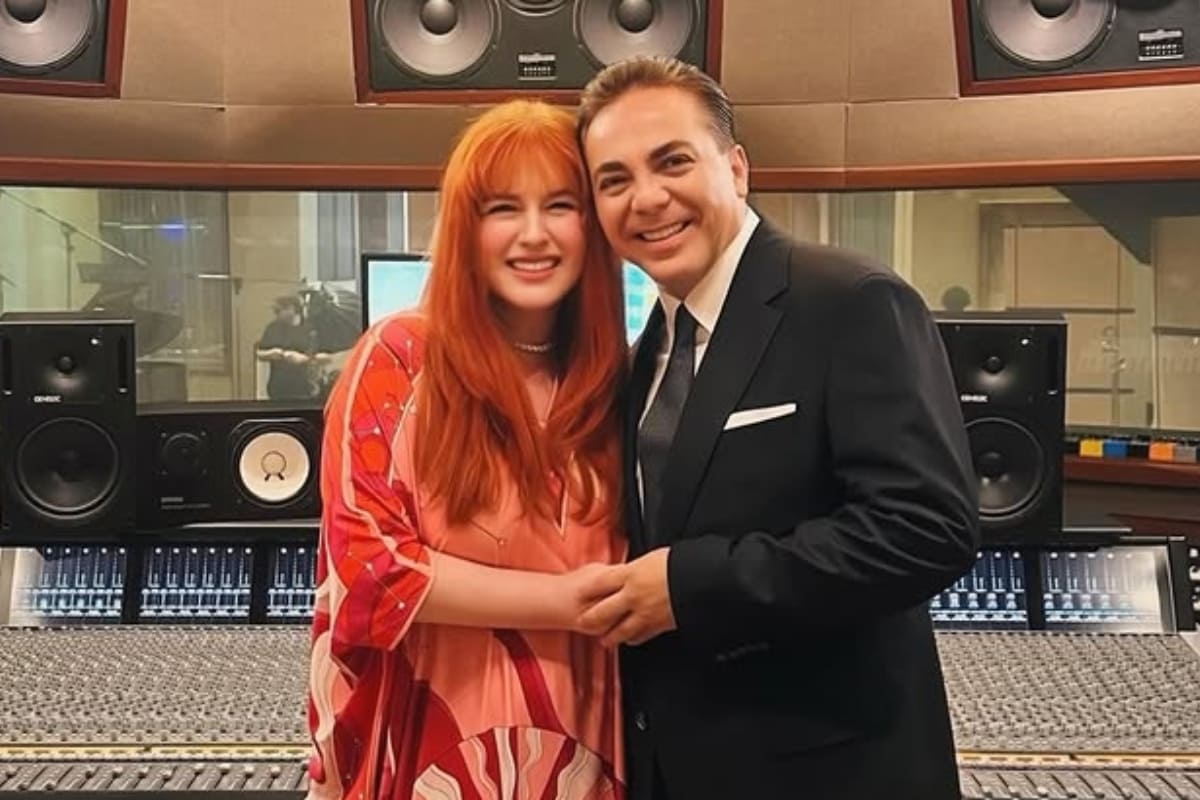 Victoria Kühne y Cristian Castro / Foto: Instagram