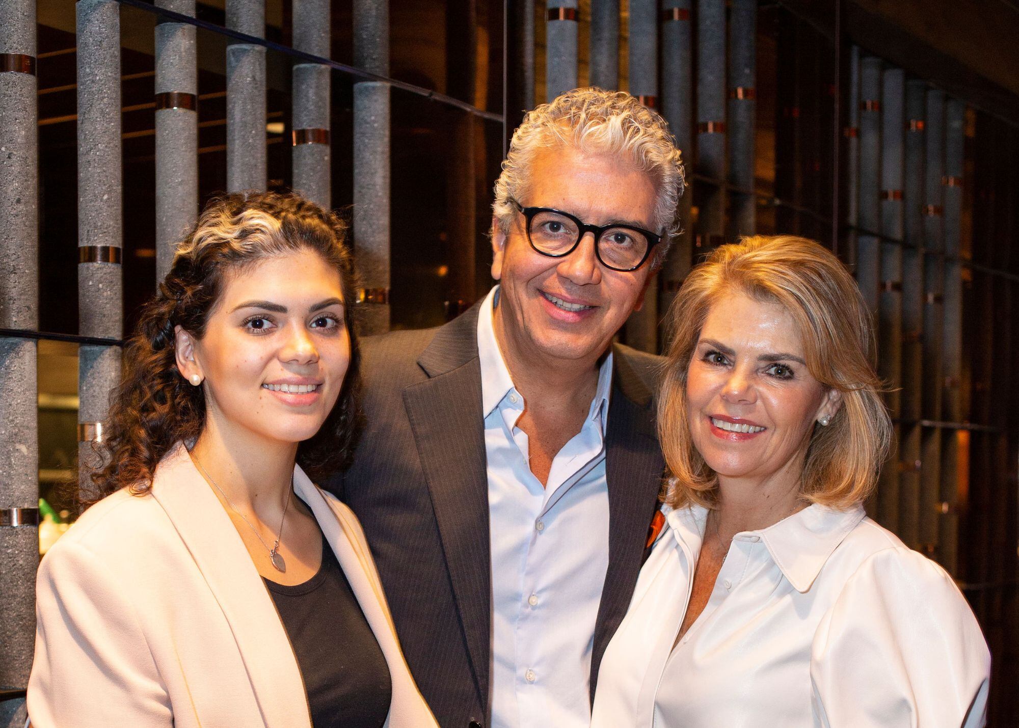 Ana, Eduardo y Bárbara Pérez. (Foto: Sergio Tapia para VIP)