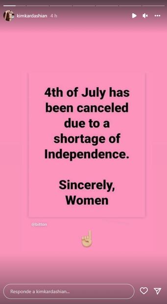 Kim Kardashian, Jessica Chastain, Katy Perry y más cancelan las celebraciones del 4 de julio