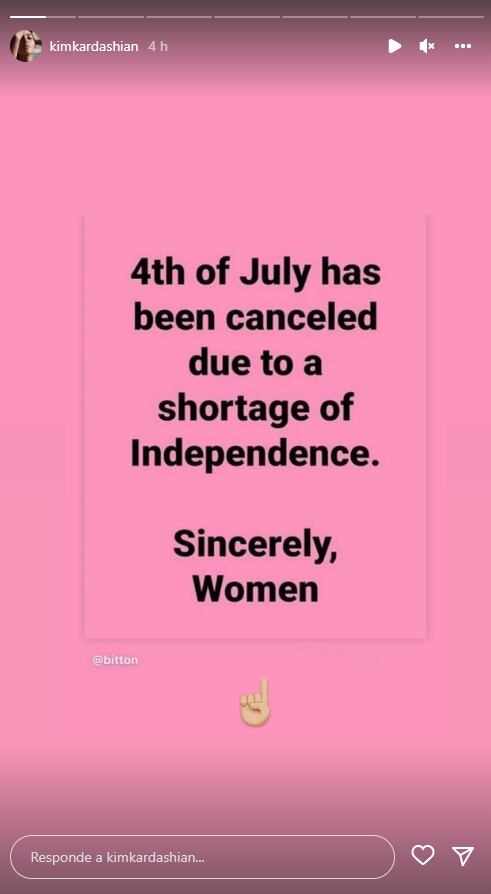 Kim Kardashian, Jessica Chastain, Katy Perry y más cancelan las celebraciones del 4 de julio