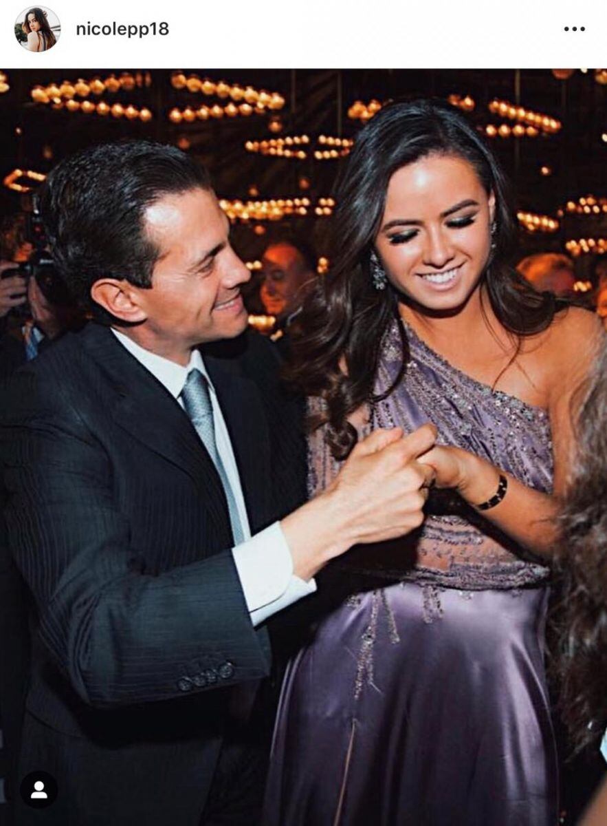 "Siempre pensaste en México", el mensaje de su hija Nicole a Enrique Peña Nieto