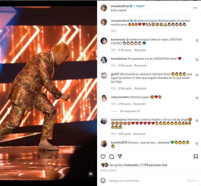 Cristian Castro sorprende con extravagante traje Dolce & Gabbana y pelo naranja