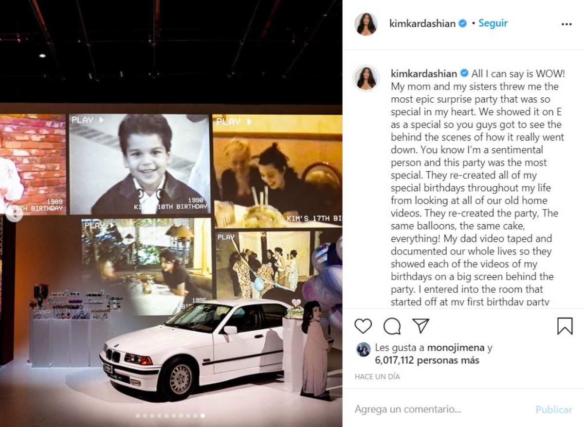 Kim Kardashian celebró 40 años con una estrafalaria fiesta