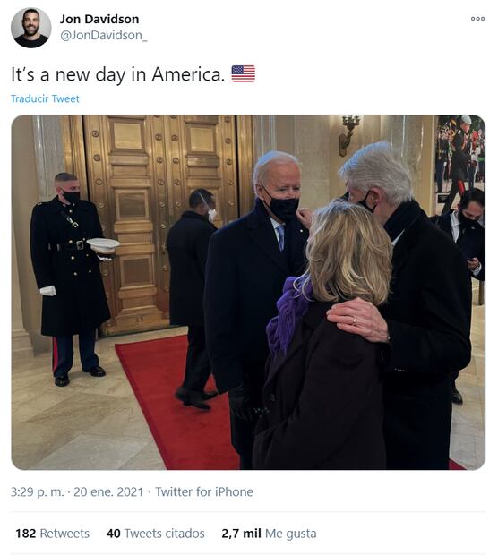 Joe Biden: La foto del príncipe Harry en la toma de posesión que está dando de qué hablar  