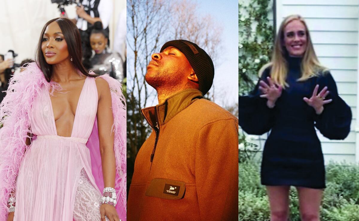 Naomi Campbell coquetea con Skepta, con quien Adele tendría un romance 
