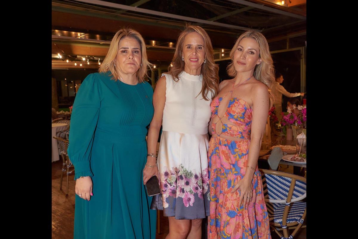 Verónica Gallardo, Mariana Battaglia y Andy Benavides. (Foto: Especial)