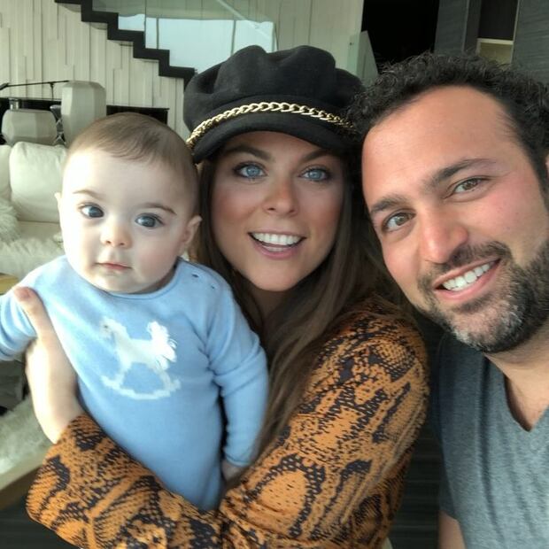Así de grande está el bebé de Daniel Cohen y Yael Sandler