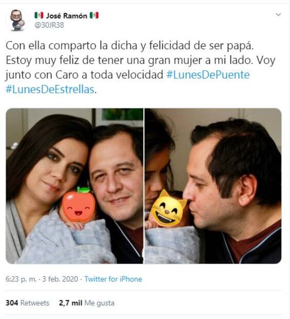 “Gracias por ser ese papá increíble”: felicita Carolyn Adams al hijo de AMLO por su cumple