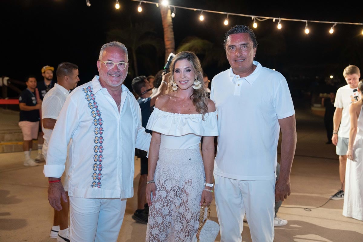 Luis Alfredo Álvarez, Carolina Guillén y Leo Lavalle. (Foto: Arturo Quintero para VIP)