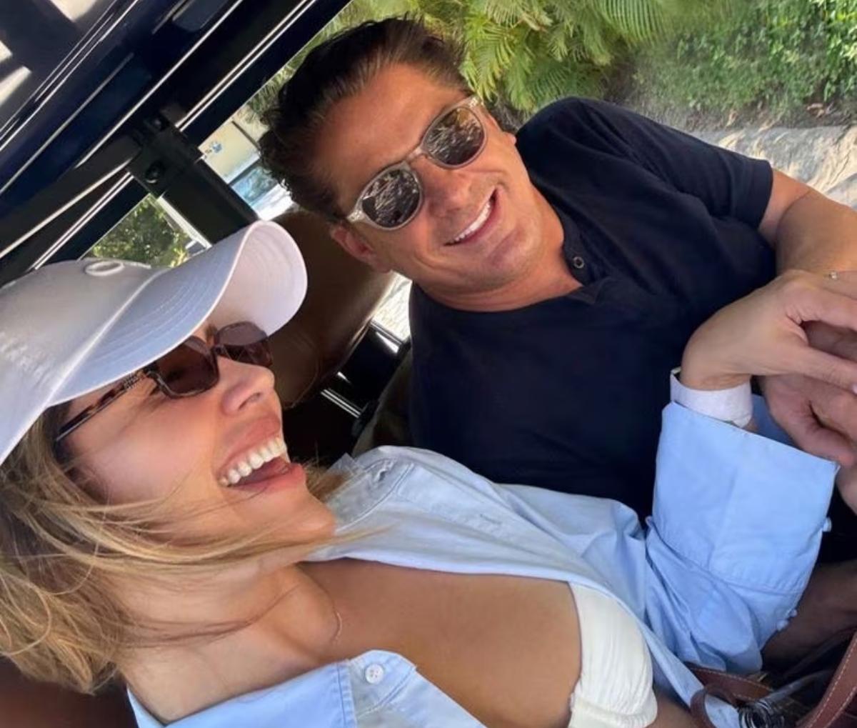 Michelle Salas y Alejandro Basteri, su tío / Foto: Instagram @michellesalasb