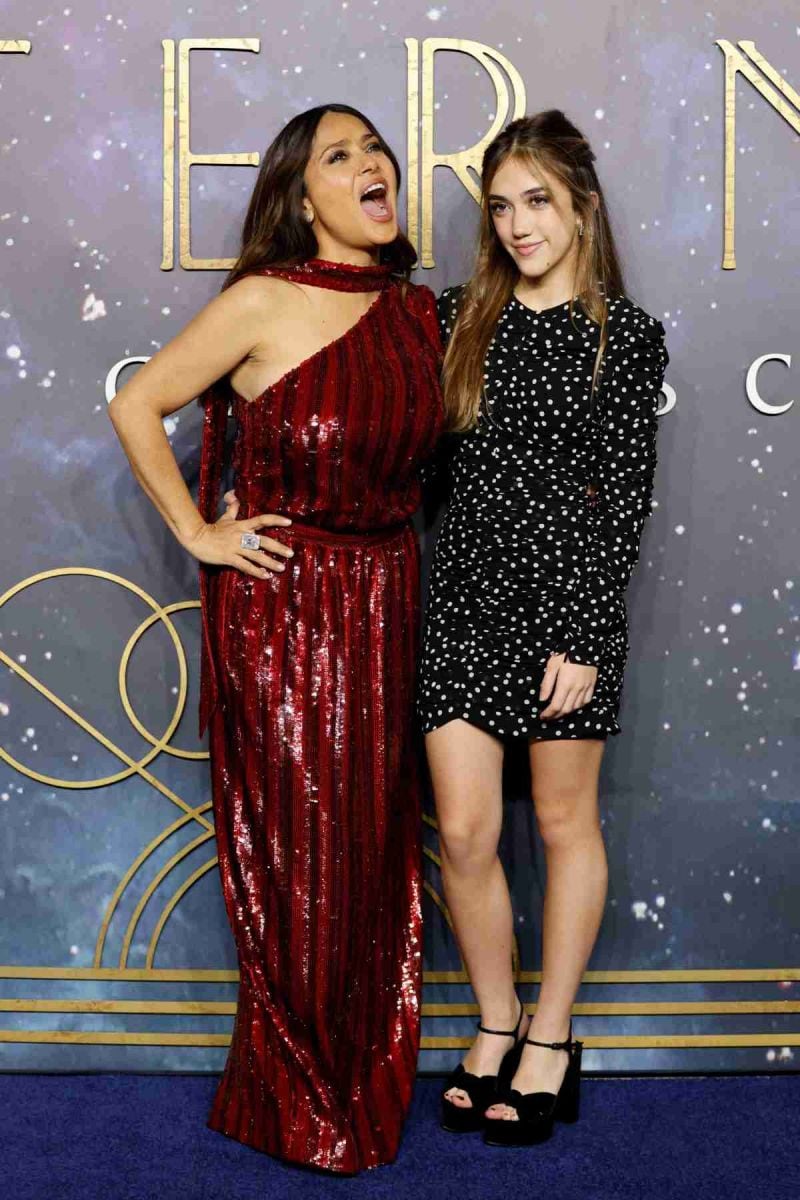 Salma Hayek explica por qué ya no sube fotos de su hija Valentina
