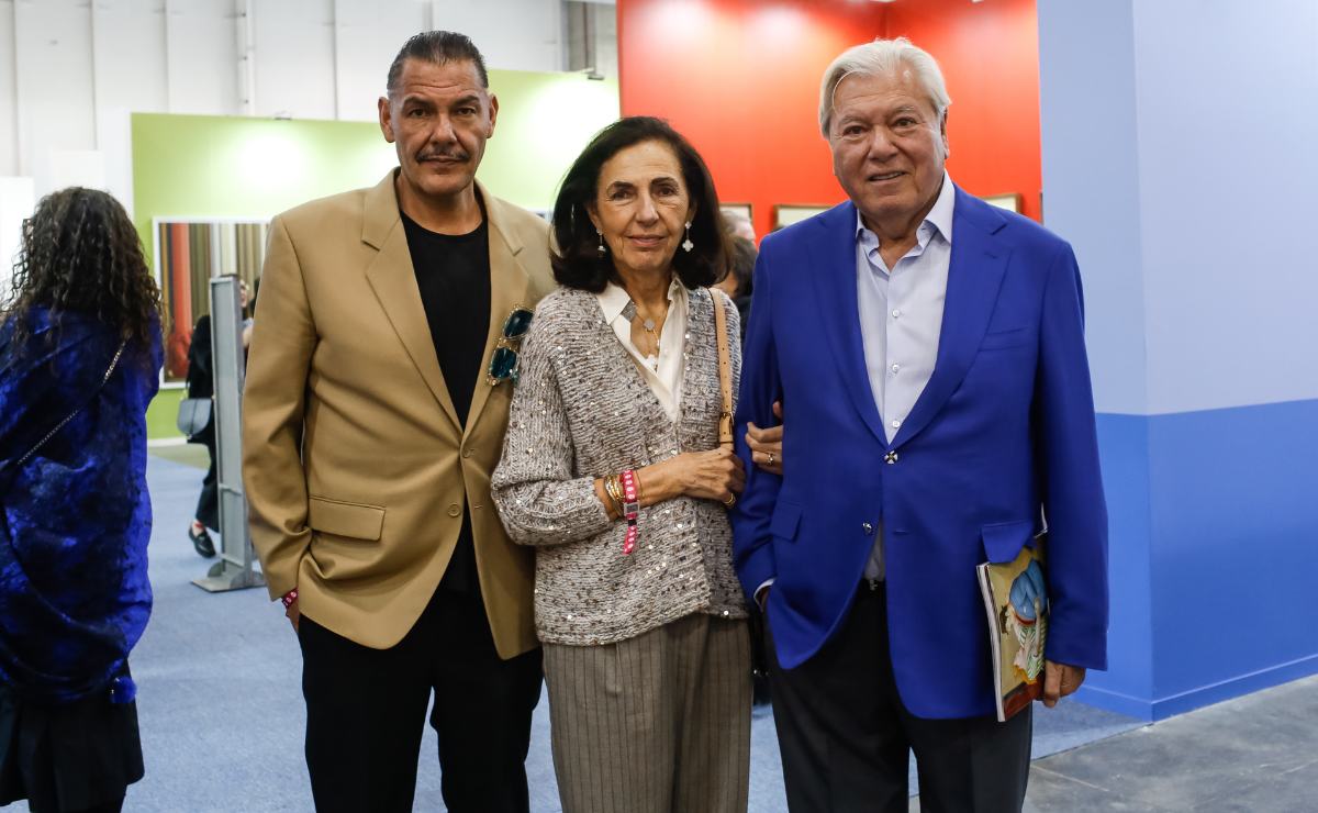 Alejandro, Graciela y Carlos Hank / Foto: Esteban Torreblanca