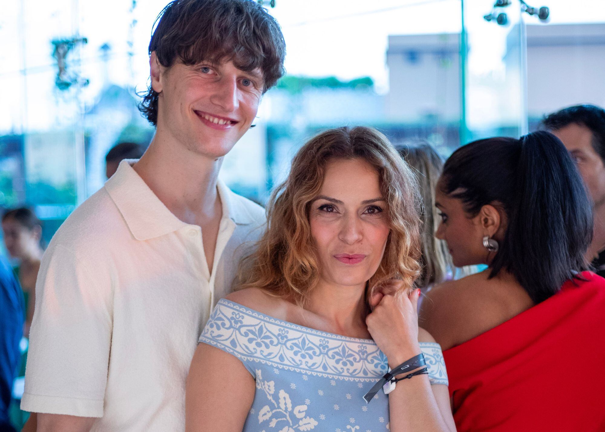 Nicolás Hagius y Ebru Tuna. (Foto: Edgar Silva Fuentes para VIP)