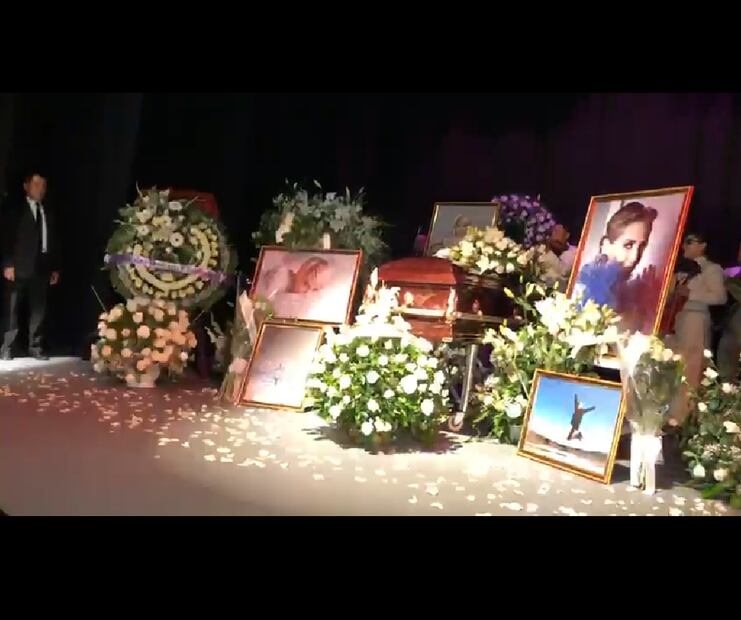 El adiós a Edith González en el Teatro Jorge Negrete