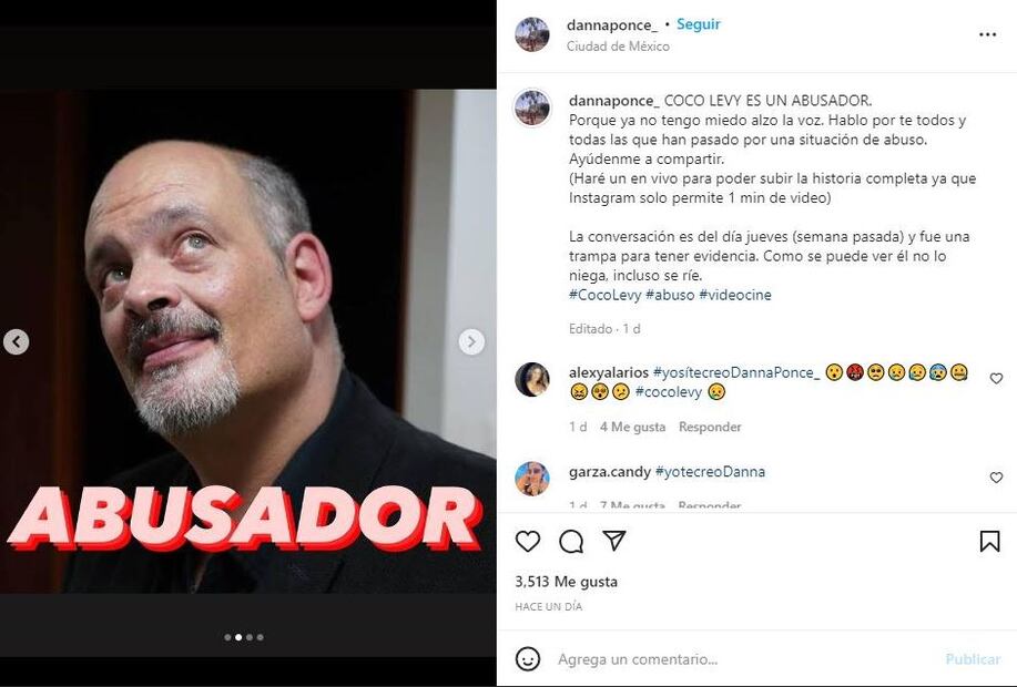 Toño Mauri defiende a Coco Levy de las denuncias de abuso sexual