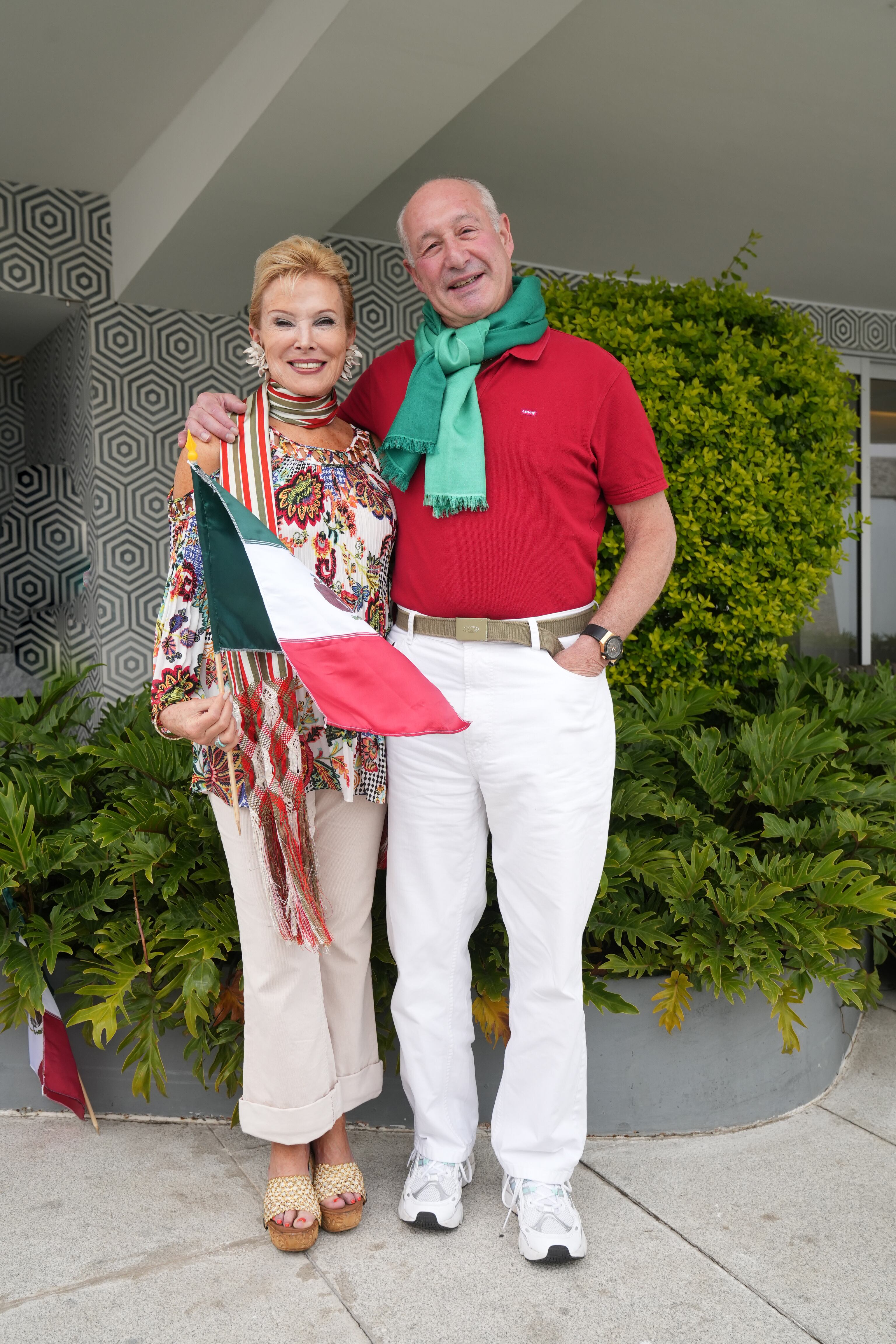 Raquel Bessudo y David Finkelstein. (Foto: Leonardo Gómez)