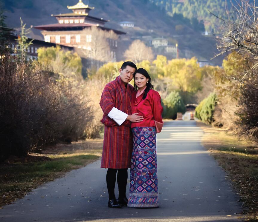 La historia de amor de los reyes de Bután