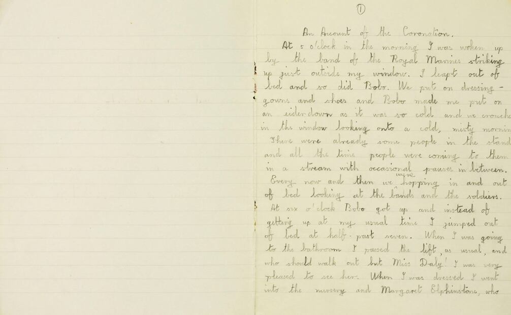 La dulce carta que la reina Isabel II dedicó a sus papás cuando tenía 11 años