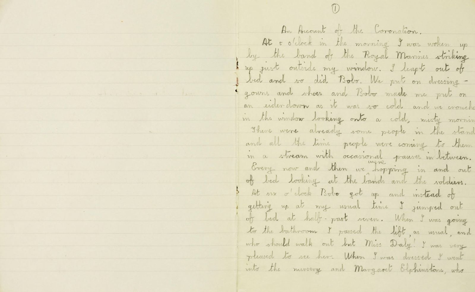 La dulce carta que la reina Isabel II dedicó a sus papás cuando tenía 11 años