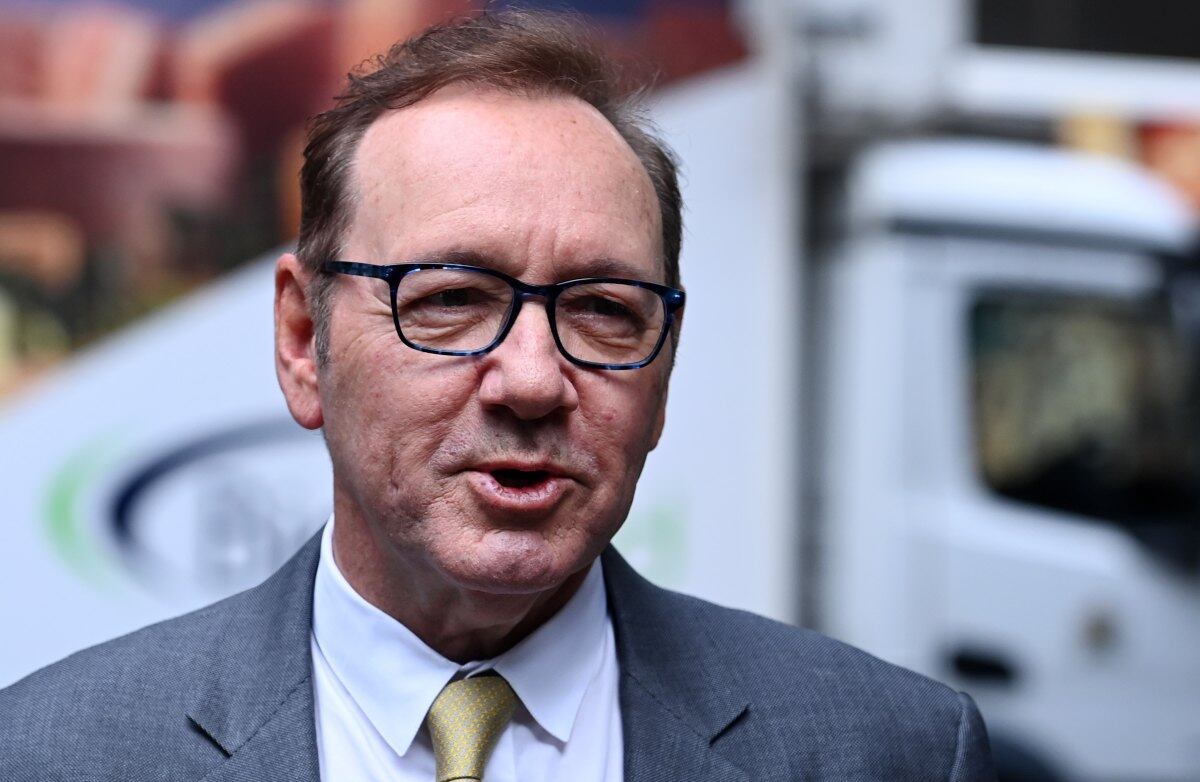 El actor Kevin Spacey llega al tribunal de Southwark en Londres / Foto: EFE