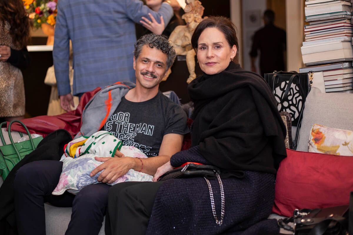 Luis Fernando Martínez y Karen Otero. (Foto: Esteban Torreblanca)