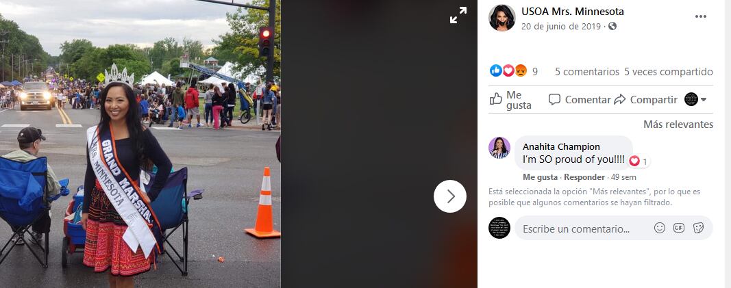 Esposa del policía que mató a George Floyd fue Mrs. Minnesota en 2018