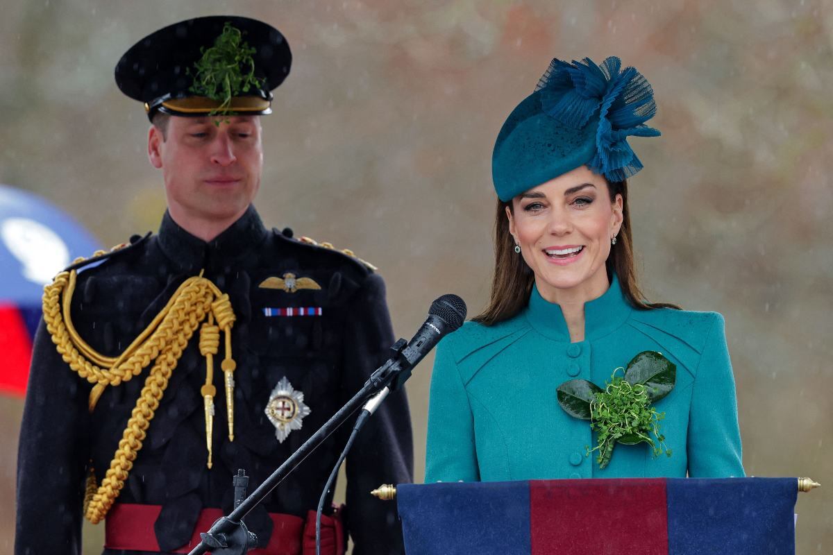 Las mejores fotos de Kate Middleton como Coronel de la guardia irlandesa en el Día de San Patricio