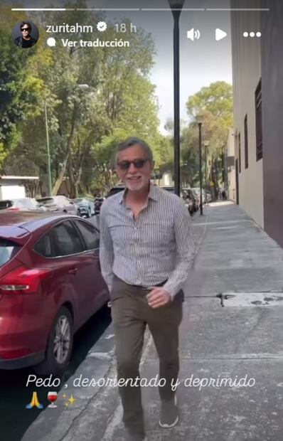 Humberto Zurita bromeó con lo que se dijo sobre su supuesta crisis / Foto: Instagram