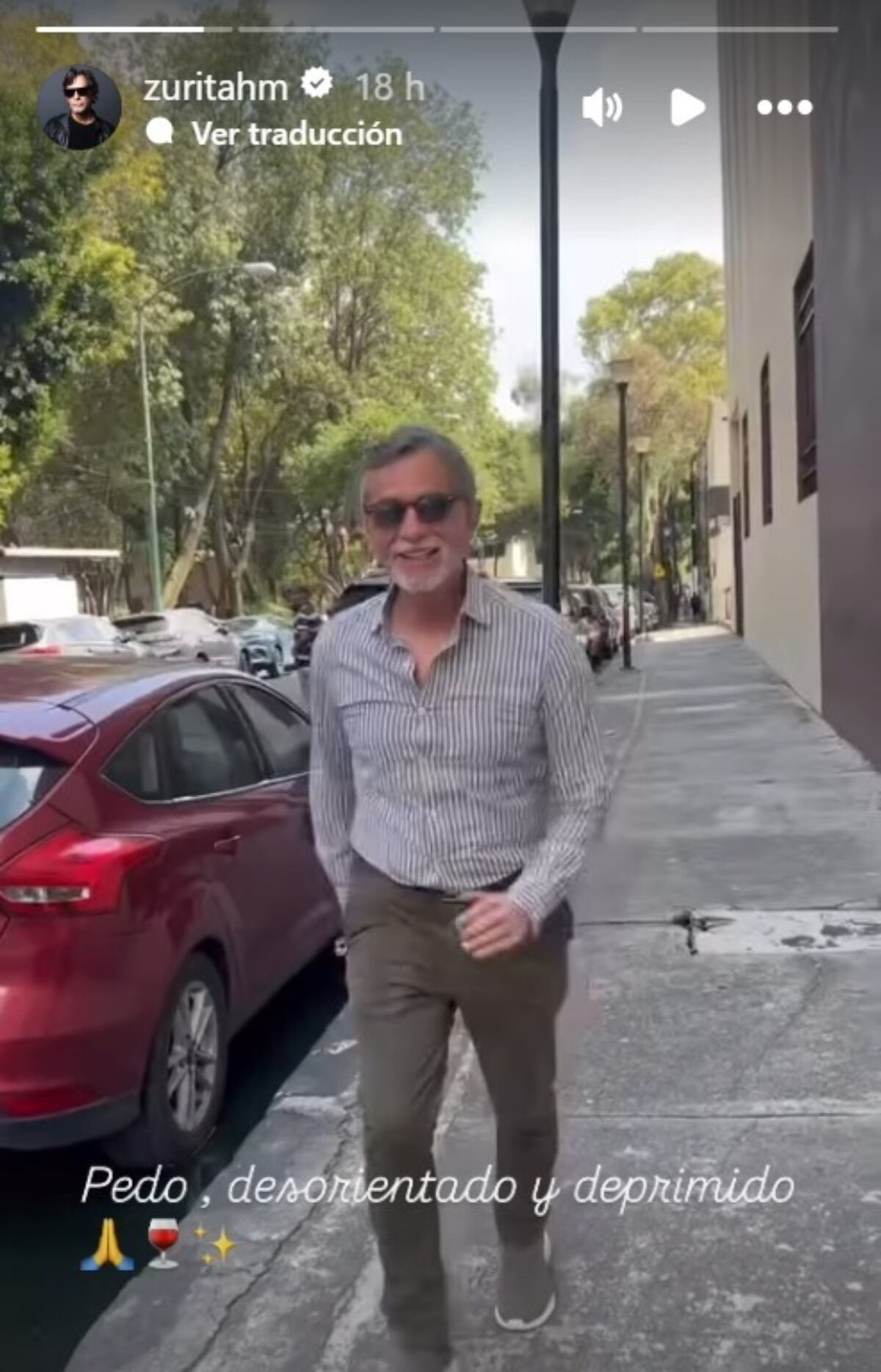 Humberto Zurita bromeó con lo que se dijo sobre su supuesta crisis / Foto: Instagram