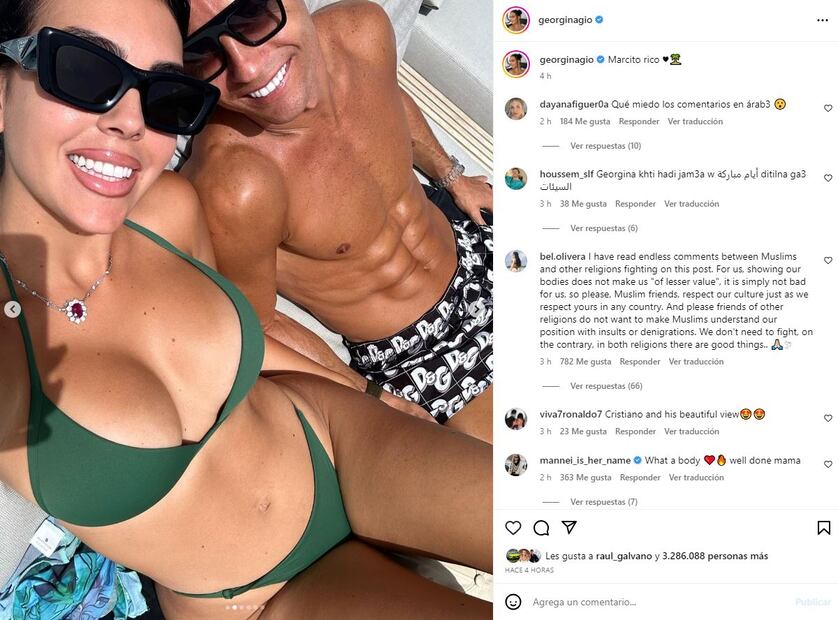 Gio y CR/ están de vacaciones con sus hijos mayores / Instagram