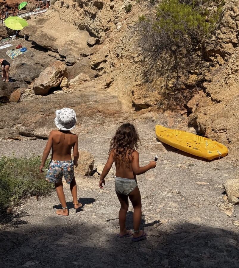 Los hijos de Sarah Kohan y  Javier 'Chicharito' Hernández  / Foto: Instagram