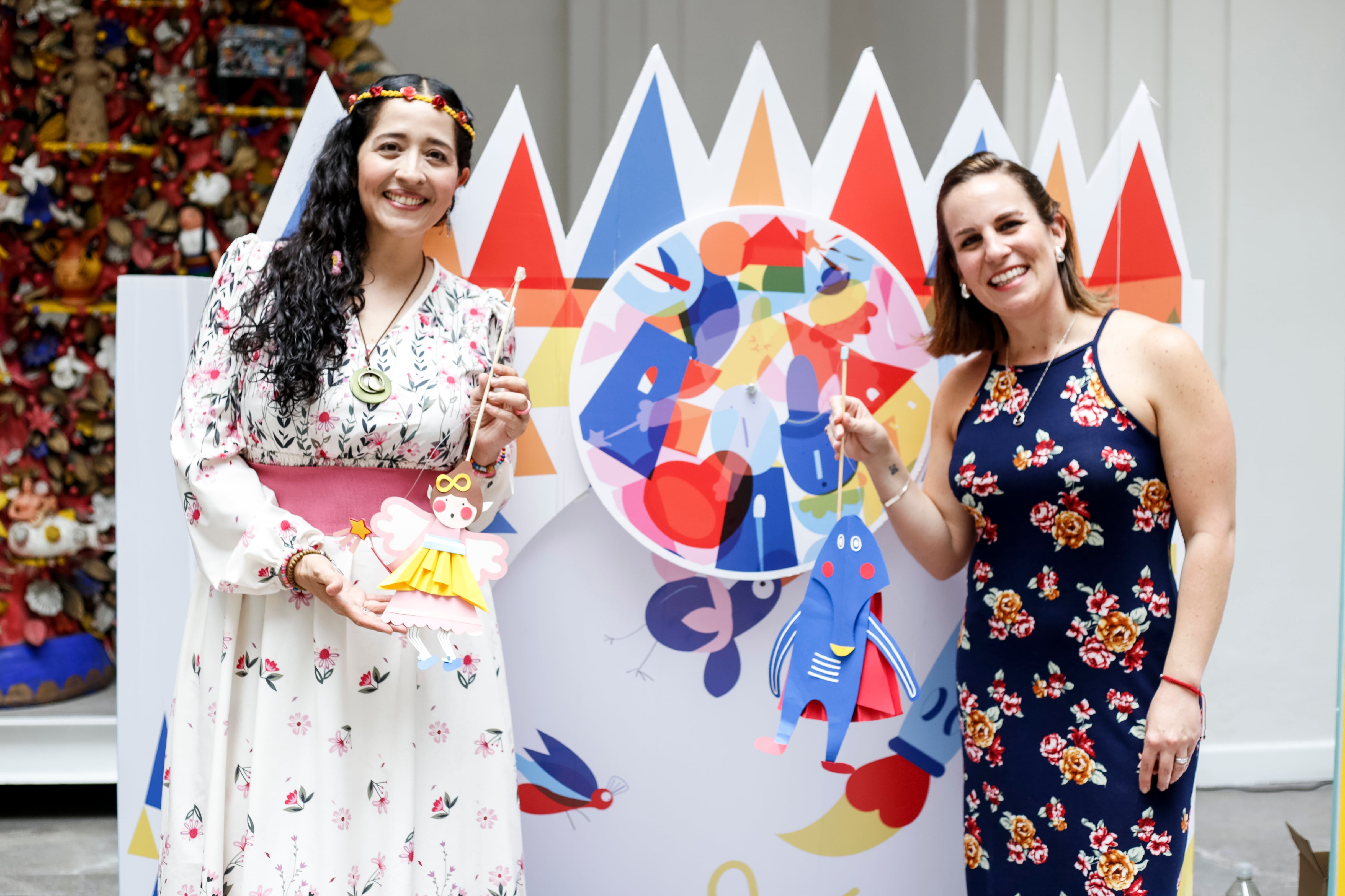 Lydia Eloísa Cobián y Andrea de la Torre Giner. (Foto: Esteban Torreblanca)