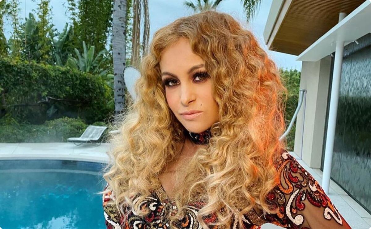 El extraño video de Paulina Rubio que preocupó a sus fans 