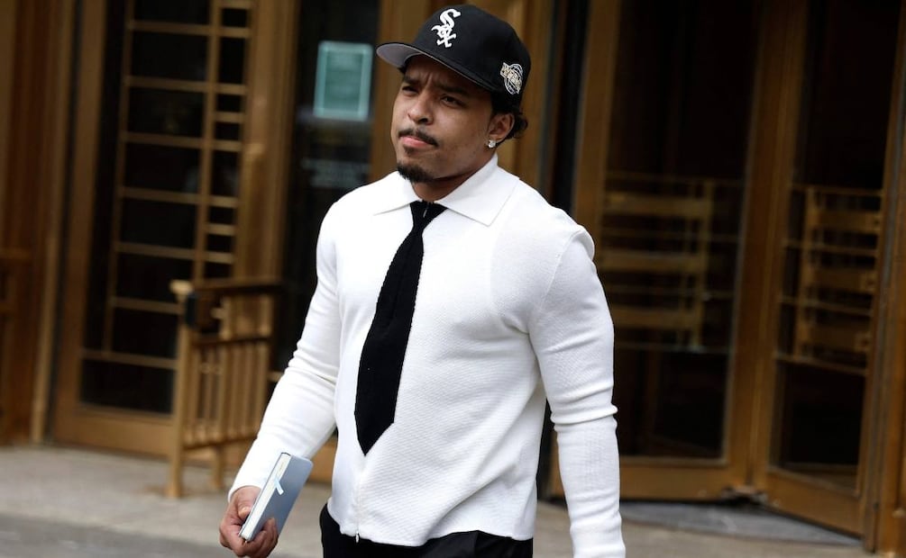 Justin Combs presente en el juicio de Sean 'Diddy' Combs / Foto: AFP