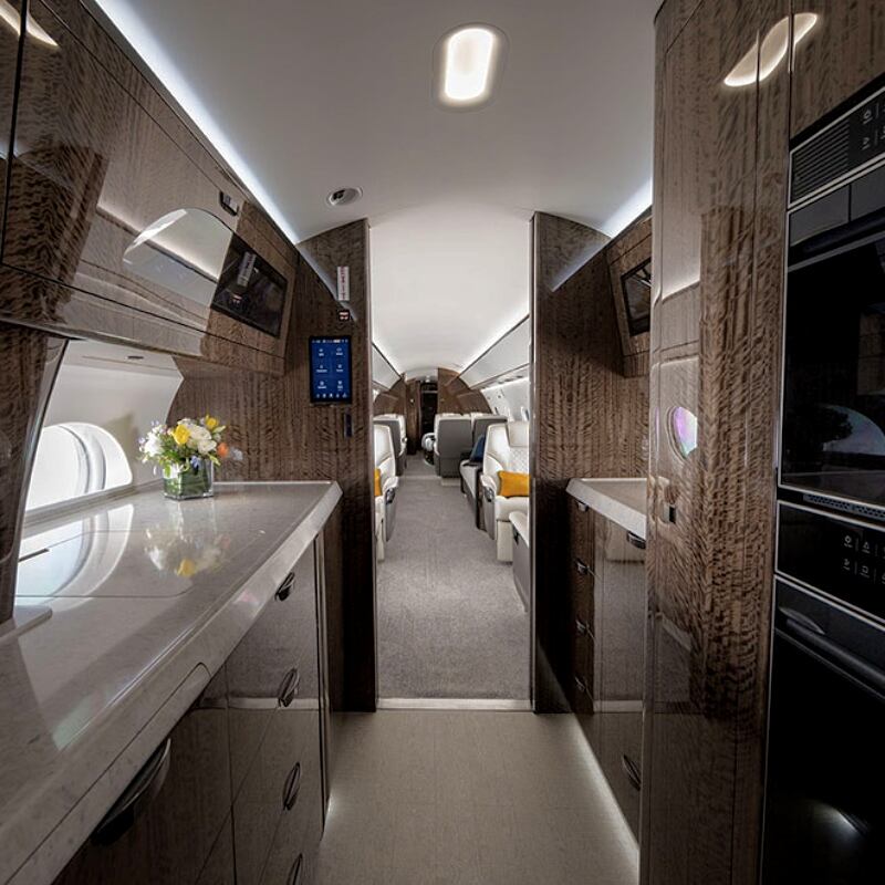 El nuevo Jet Privado, Gulfstream G700 de Jeff Bezos / Foto: AFP- Instagram