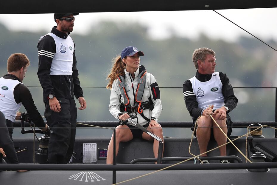 FOTOS: Espectacular Kate Middleton en la regata de King's Cup