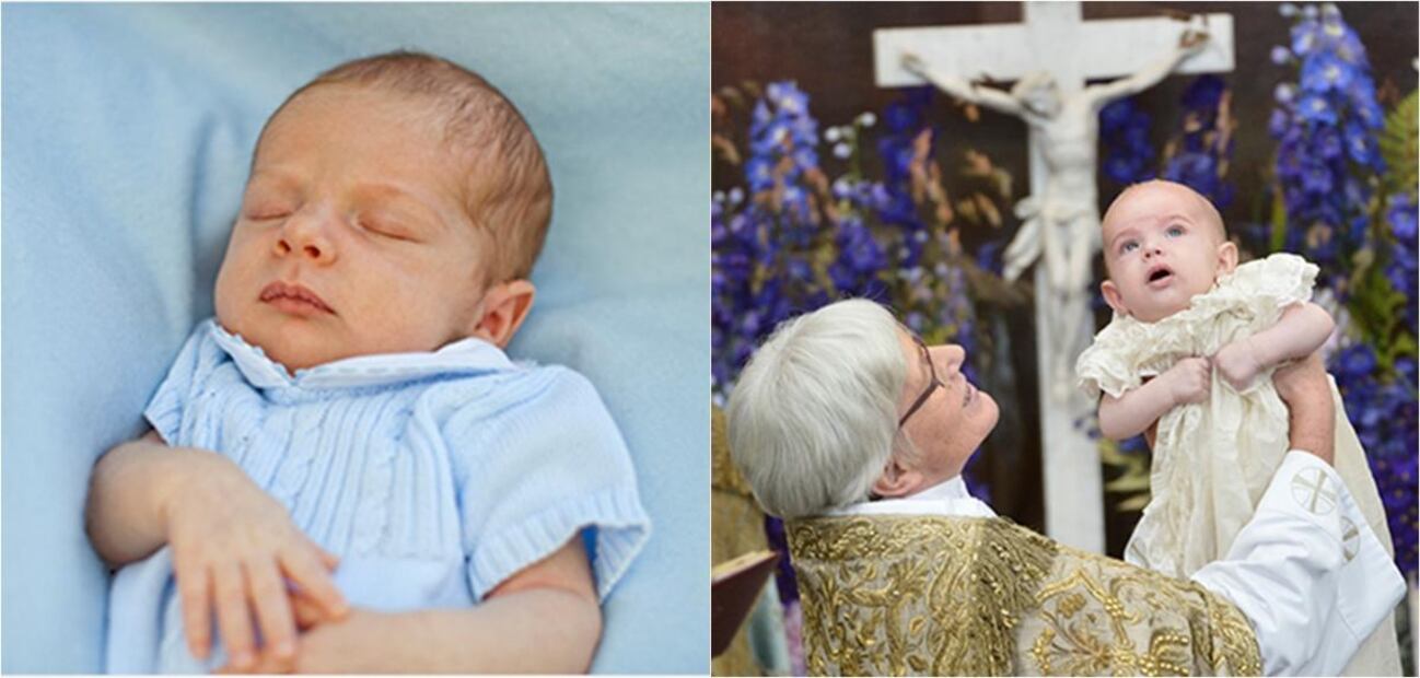 Las adorables fotos de los bebés reales
