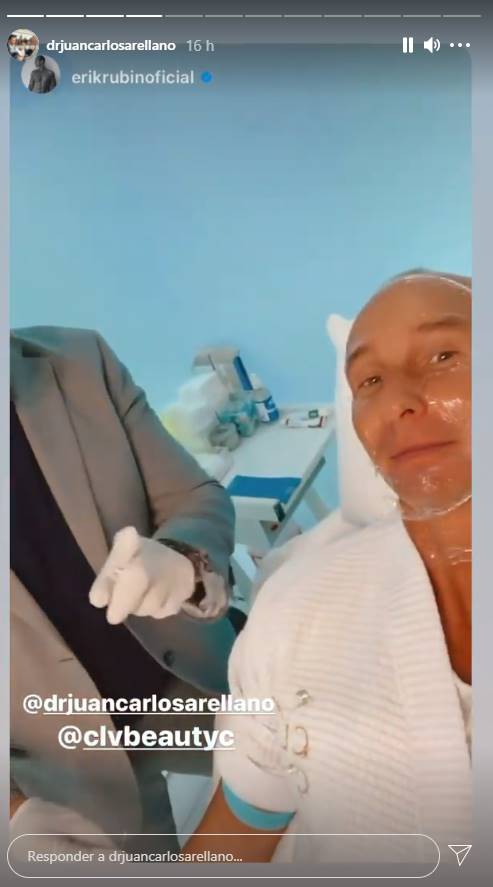 Érik Rubín revela cuál es el doloroso tratamiento que usa para evitar el envejecimiento