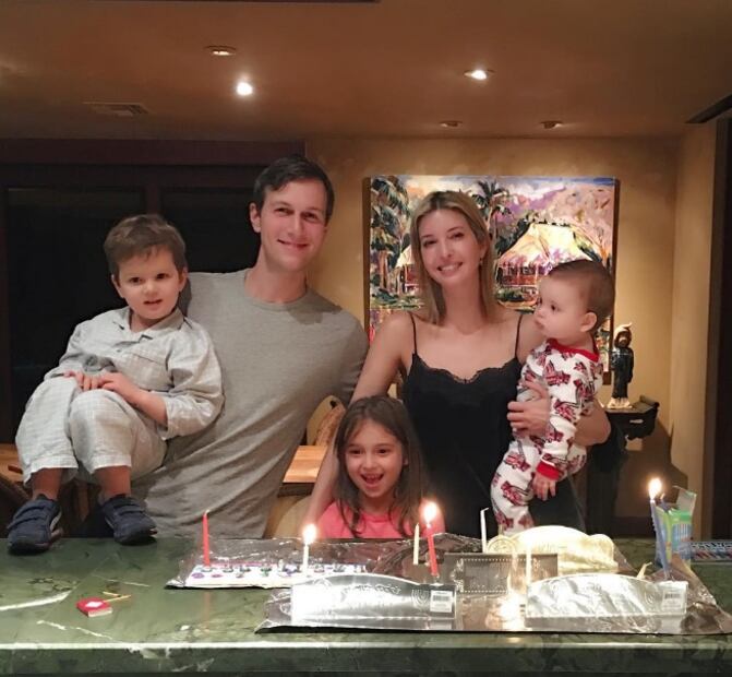 La familia de Ivanka Trump, heredera de Donald Trump 